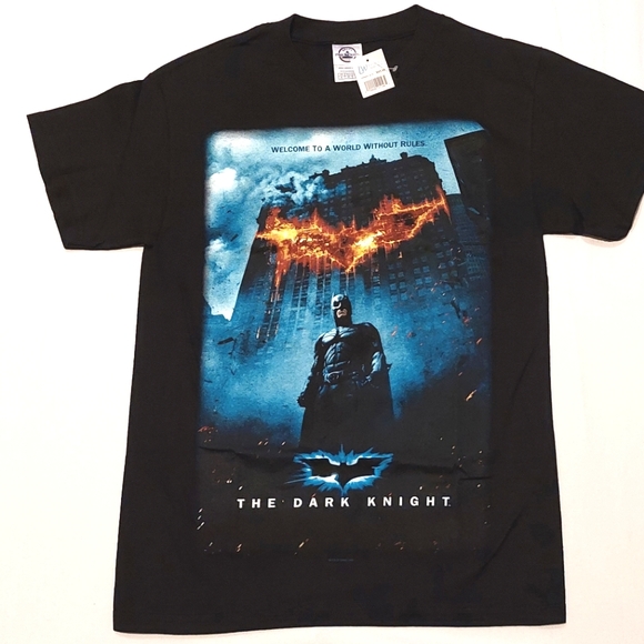 Delta Other - BATMAN Hot Topic The Dark Knight Black Short Sleeved Graphic T-shirt NWT Size S